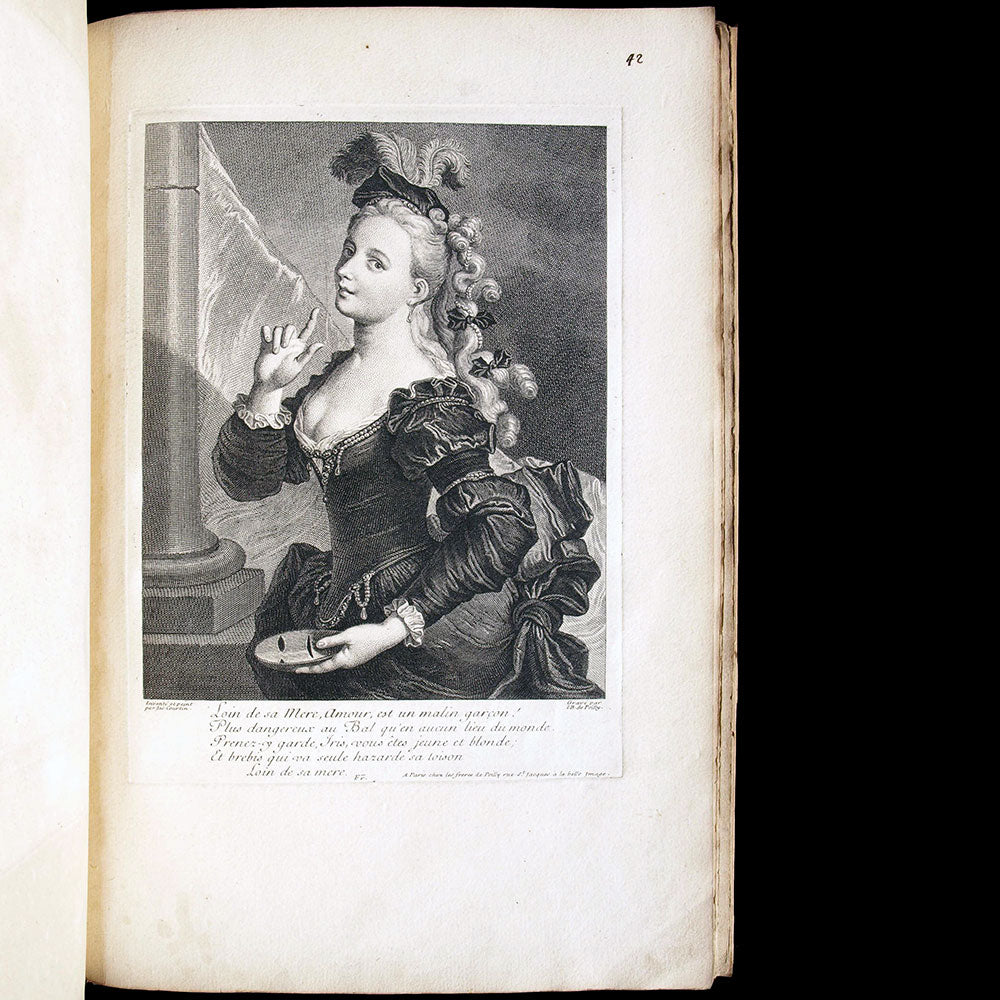 Recueil de planches de modes du XVIIème et du XVIIIème siècle (circa 1690-1710)