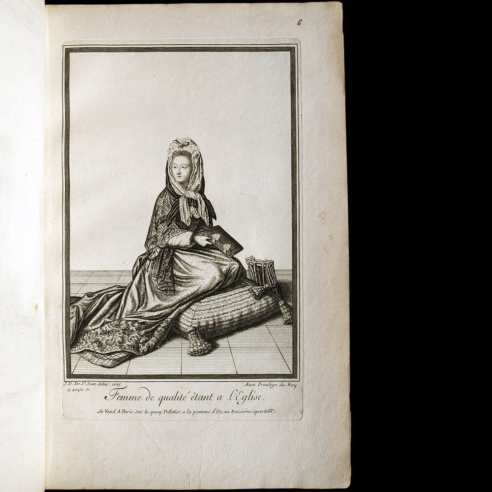 Recueil de planches de modes du XVIIème et du XVIIIème siècle (circa 1690-1710)