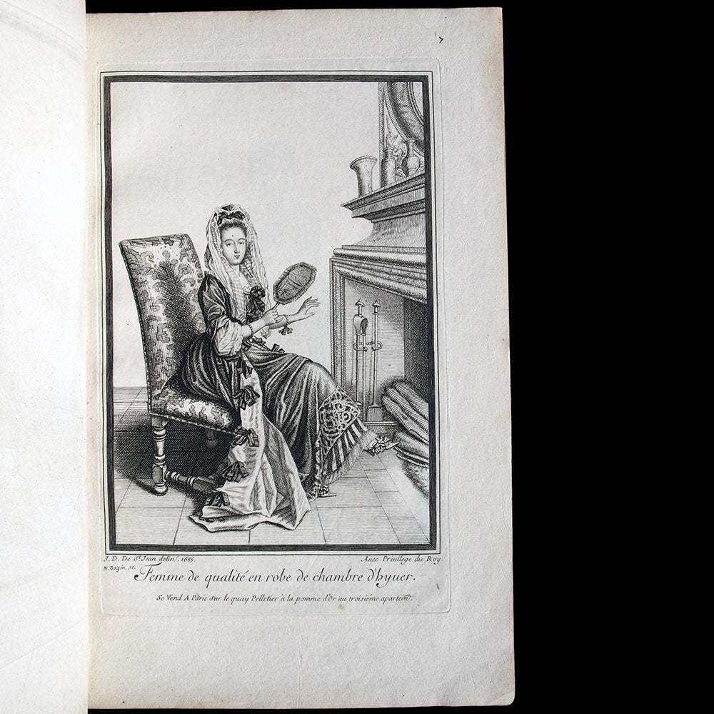 Recueil de planches de modes du XVIIème et du XVIIIème siècle (circa 1690-1710)