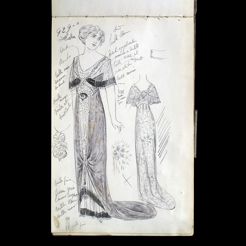 Redfern - Ensemble de dessins de 47 modèles pour l'été 1912