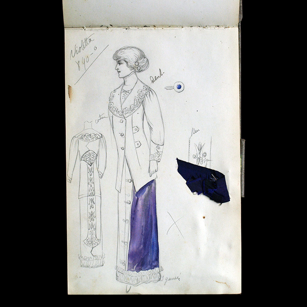 Redfern - Ensemble de dessins de 47 modèles pour l'été 1912