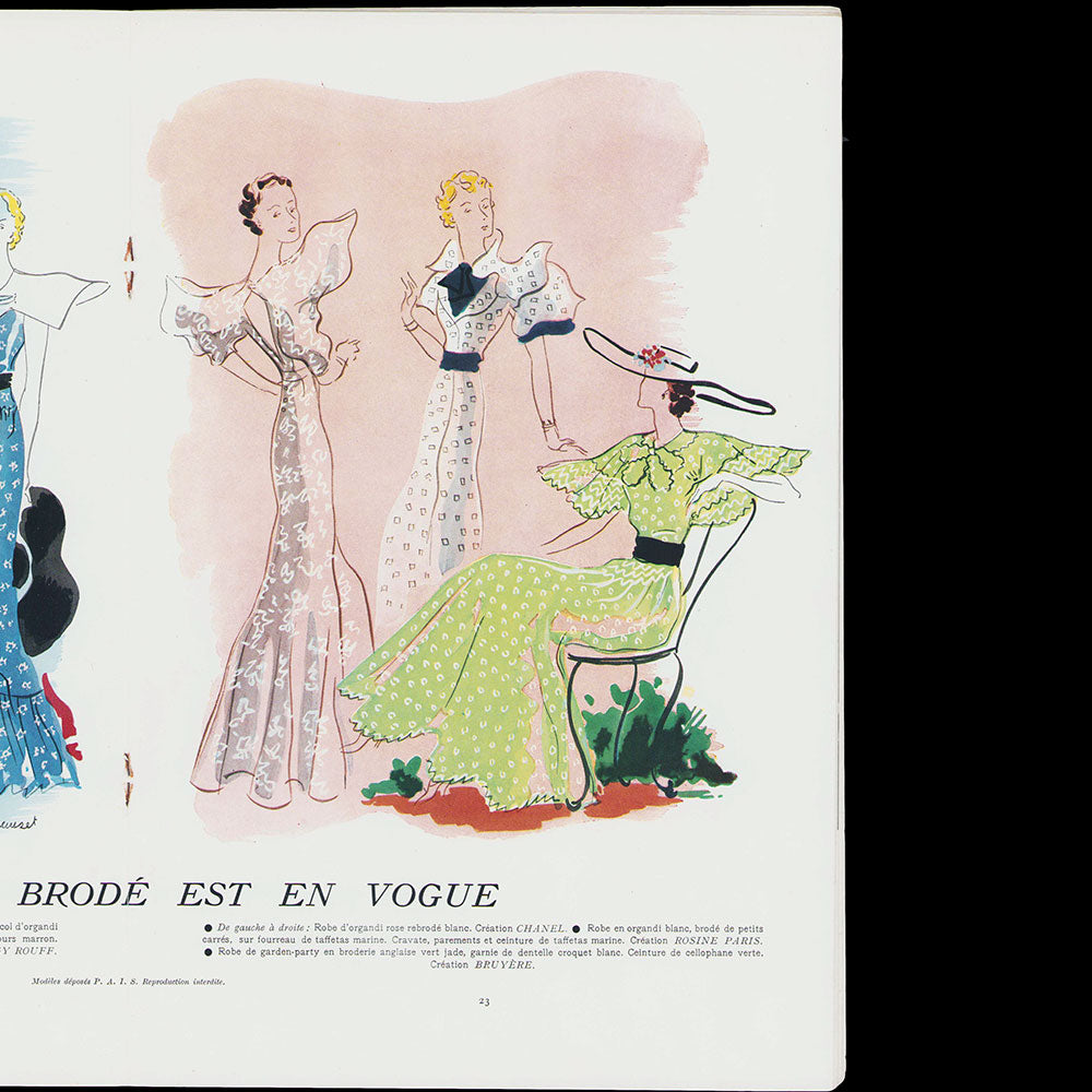 Rester Jeune, juin 1935, couverture de Jean Adrien Mercier