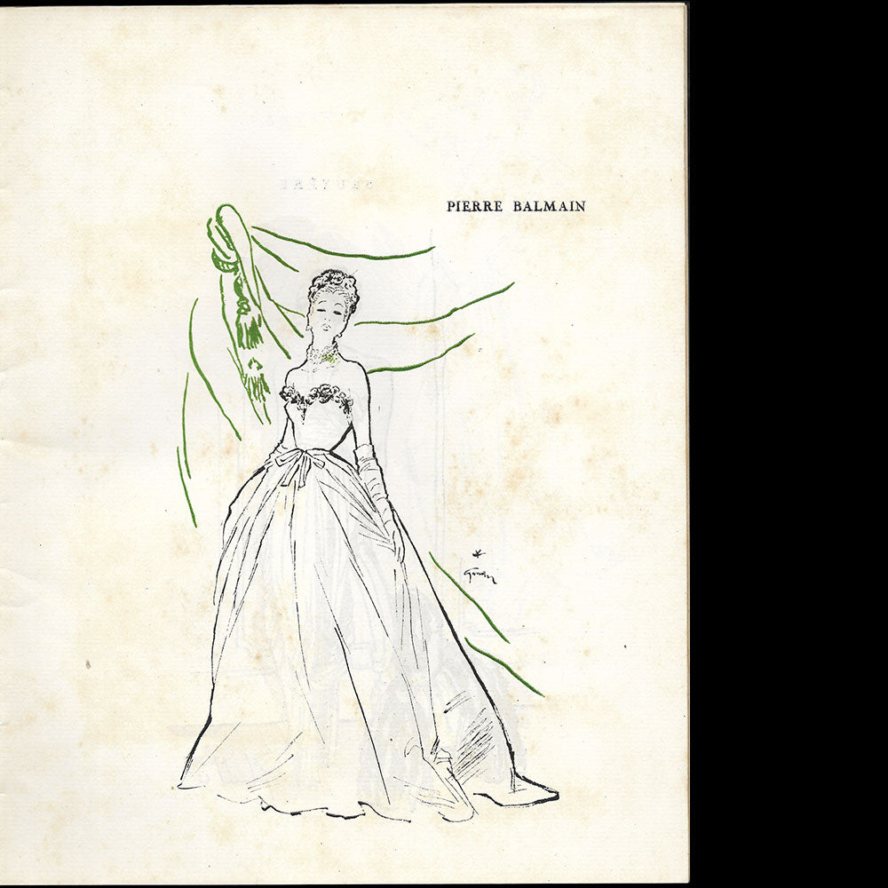 Robes Blanches - Catalogue de la soirée au théâtre des Champs-Elysées (1945)