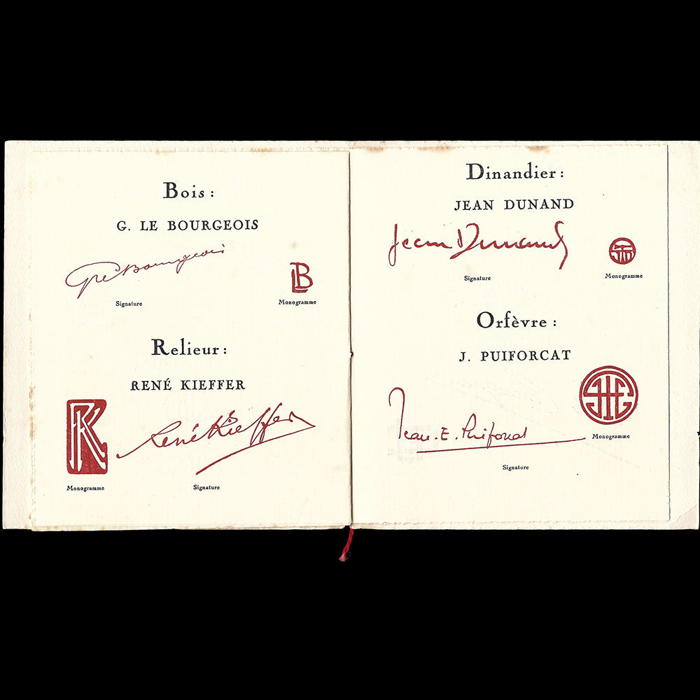 Rouard - Sixième Exposition des Artisans Français Contemporains (1922)