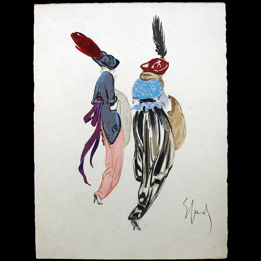 Enrico Sacchetti - Robes et Femmes (1913)