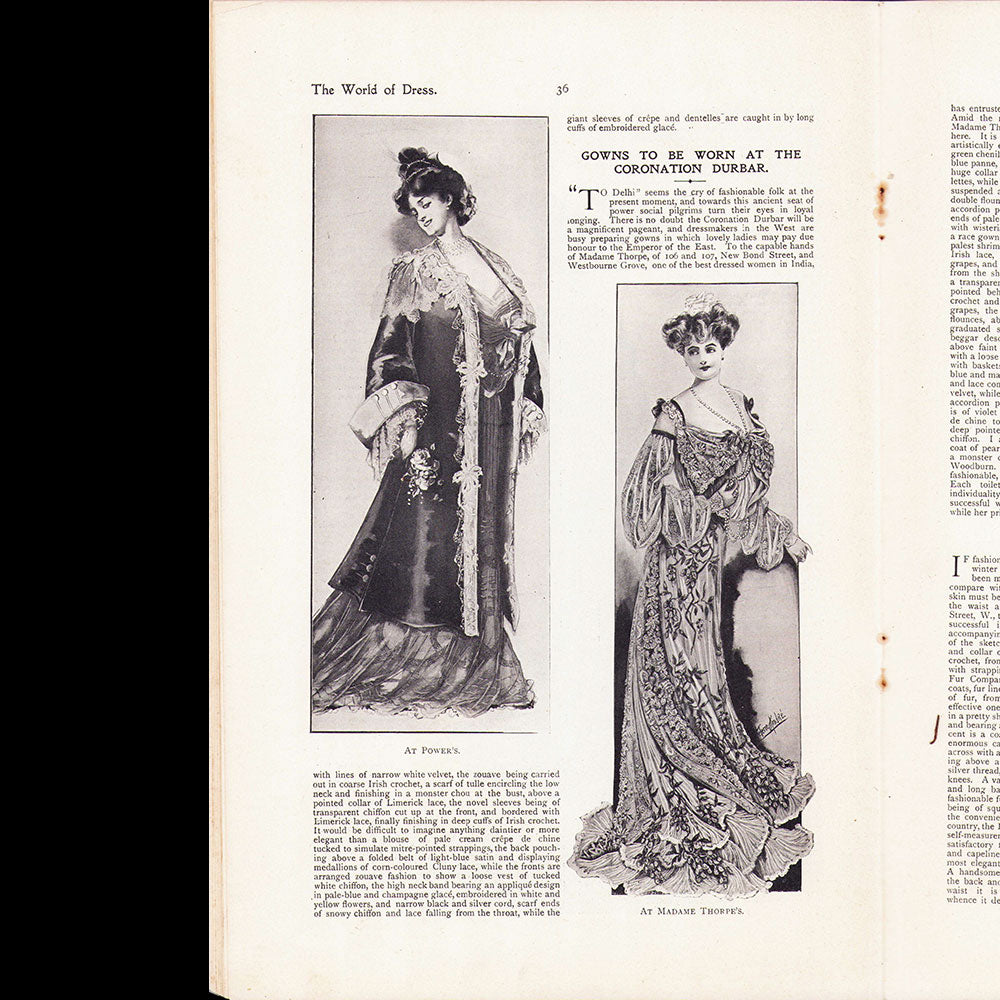 The World of Dress edited by Mrs. Aria, October 1902