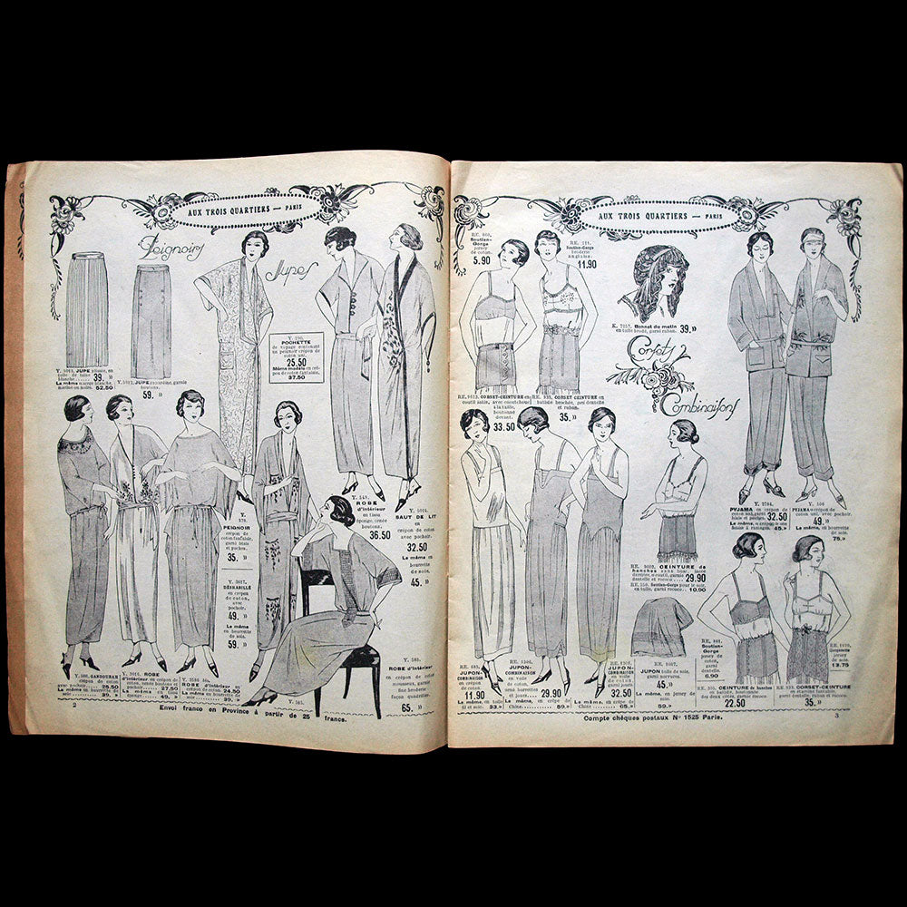 Aux Trois Quartiers - Nouveautés de la Saison, couverture de Hemjic (1923)