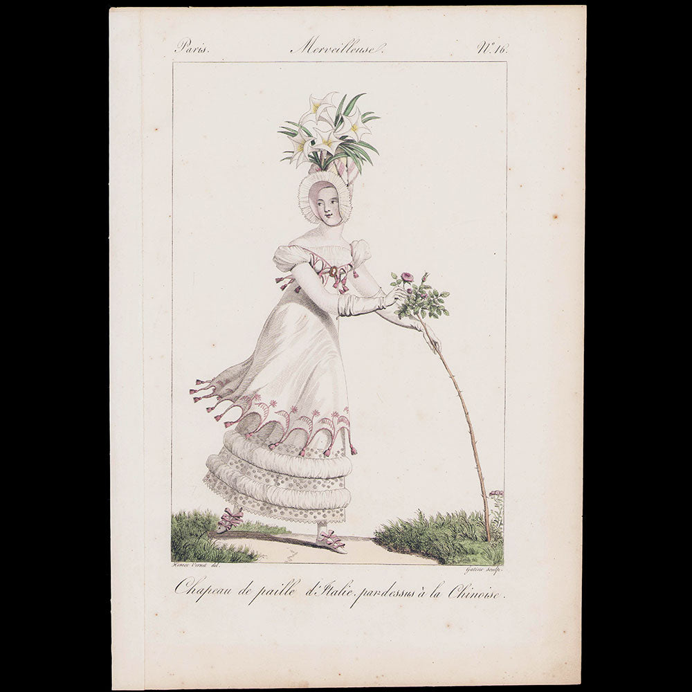 Incroyables et Merveilleuses, réunion de 32 planches par Horace Vernet et Lanté (1810-1818)