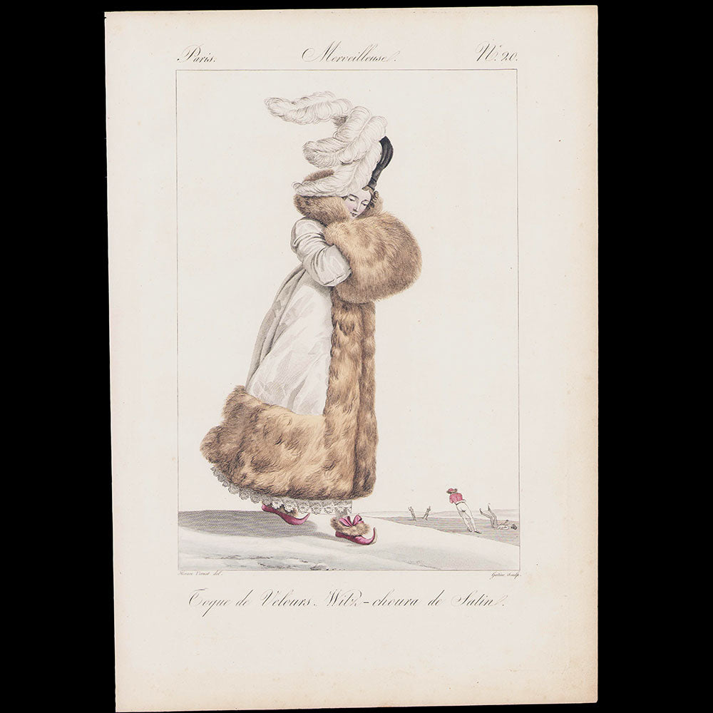 Incroyables et Merveilleuses, réunion de 32 planches par Horace Vernet et Lanté (1810-1818)