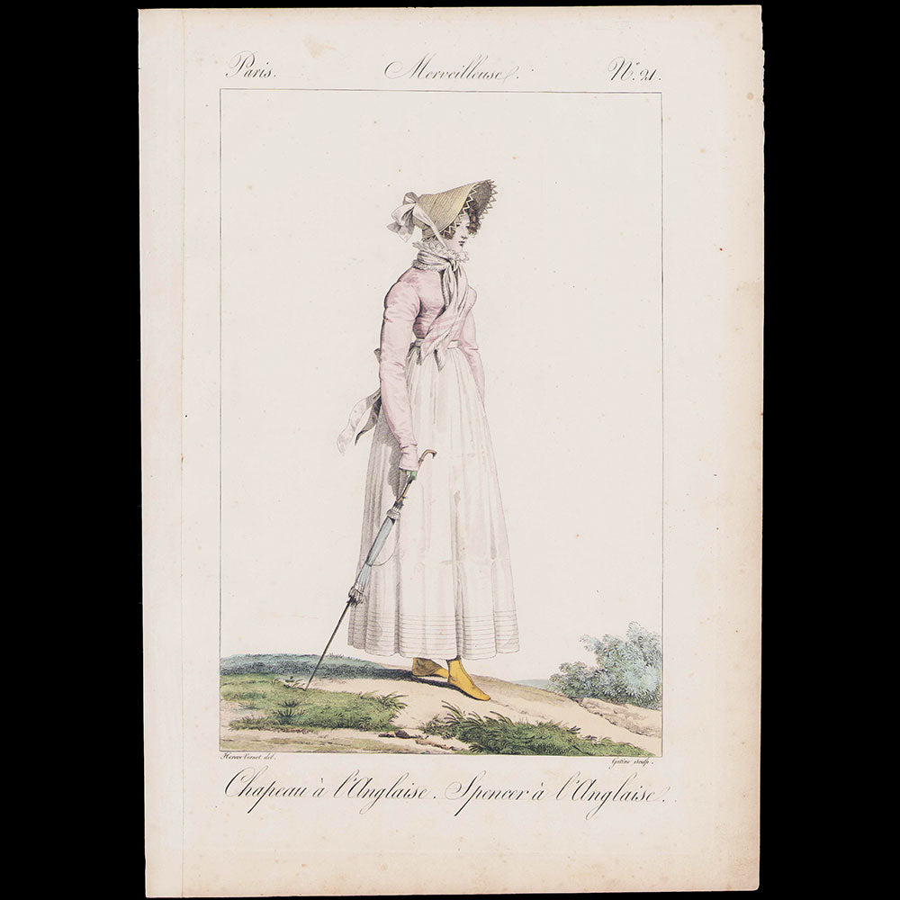 Incroyables et Merveilleuses, réunion de 32 planches par Horace Vernet et Lanté (1810-1818)