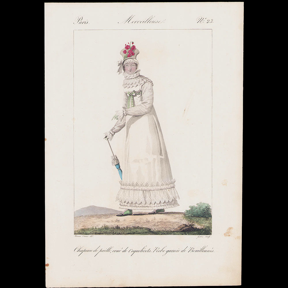 Incroyables et Merveilleuses, réunion de 32 planches par Horace Vernet et Lanté (1810-1818)