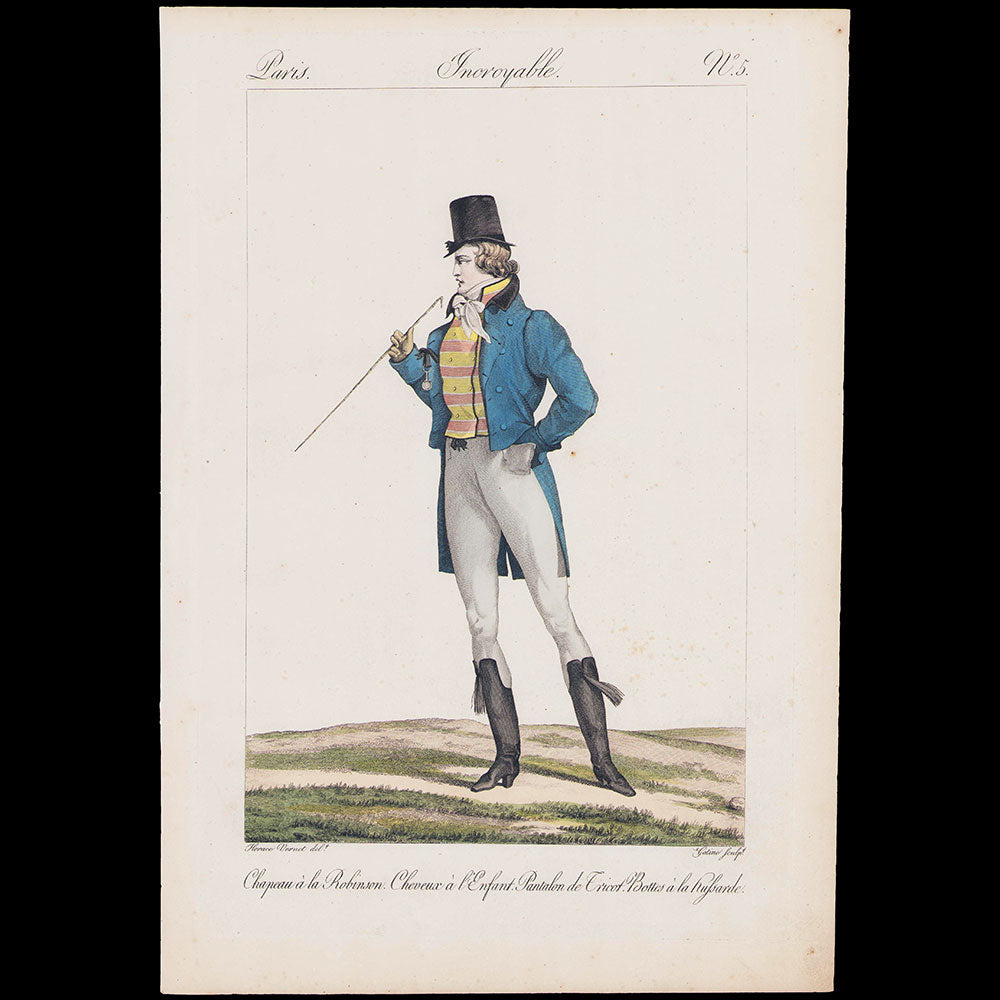 Incroyables et Merveilleuses, réunion de 32 planches par Horace Vernet et Lanté (1810-1818)