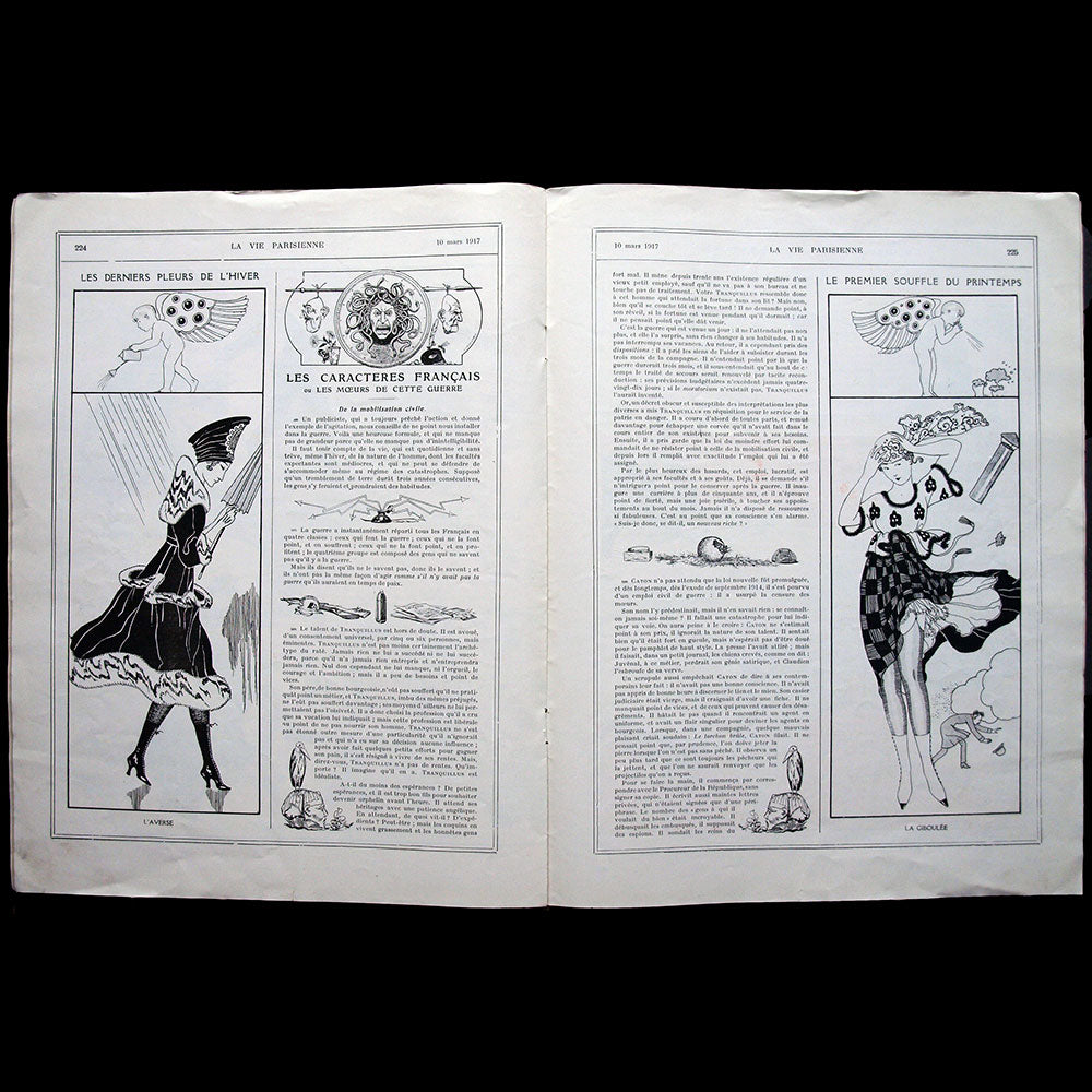 La Vie Parisienne, 10 mars 1917, couverture de Herouard