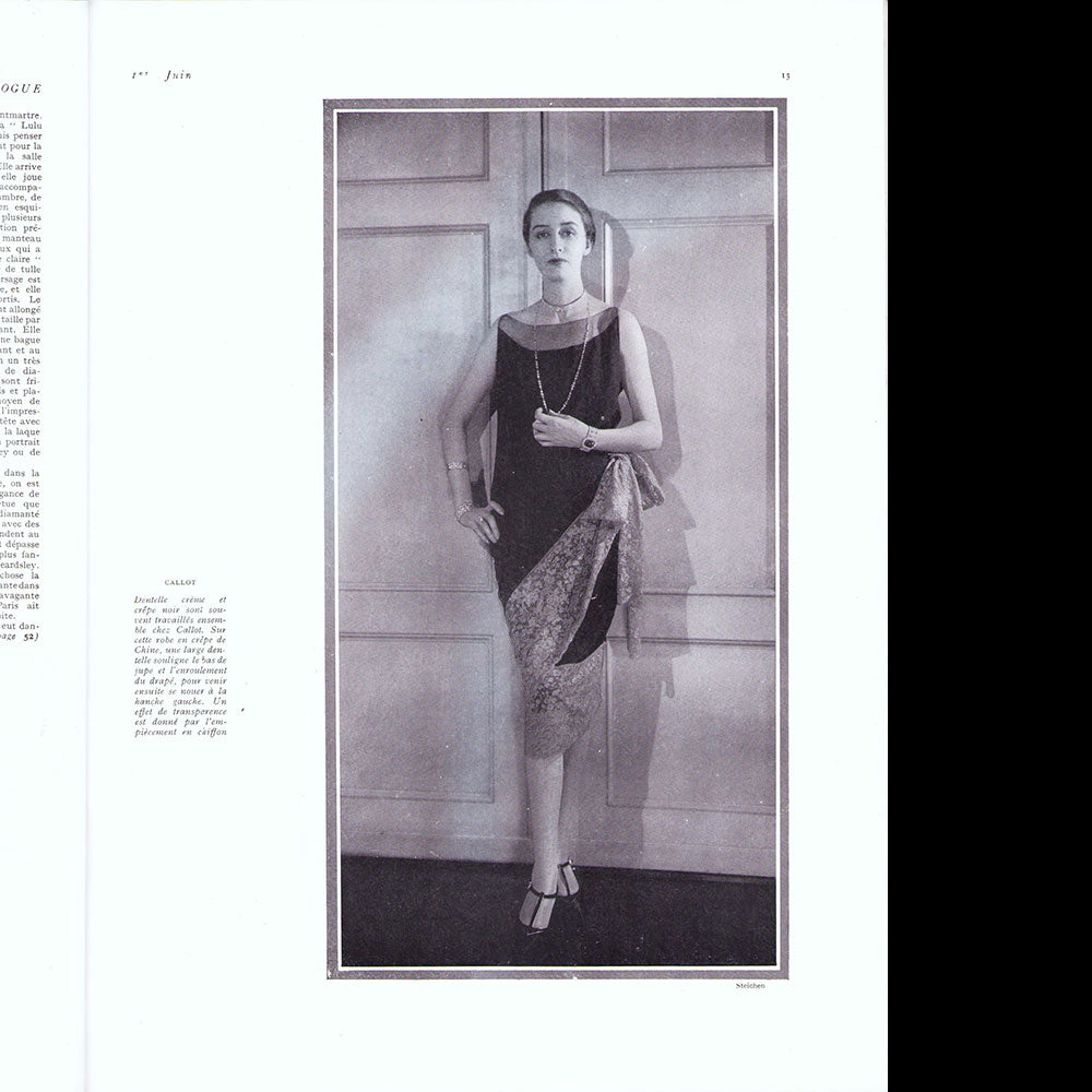 Vogue France (juin 1927), couverture de Georges Lepape