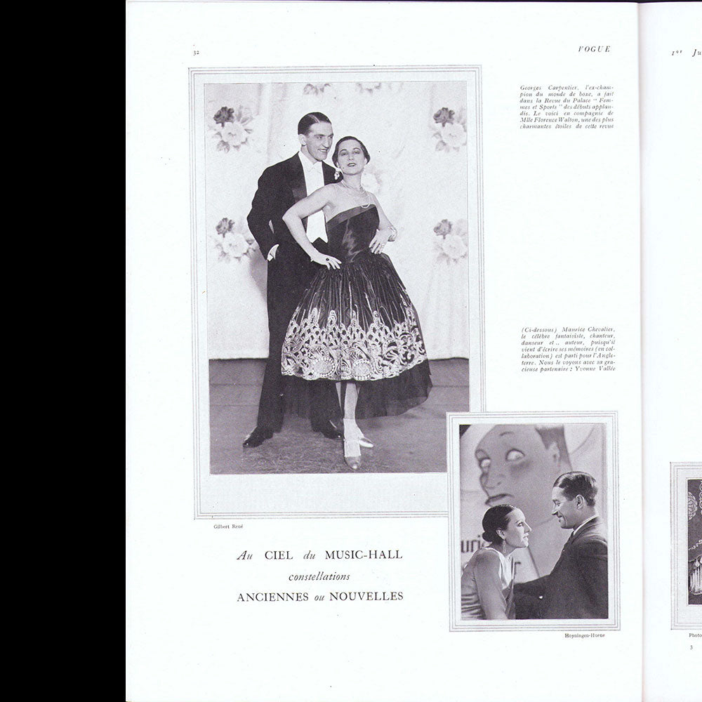 Vogue France (juin 1927), couverture de Georges Lepape