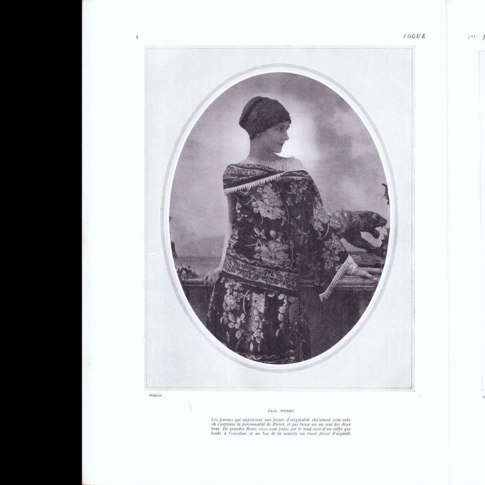 Vogue France (juin 1927), couverture de Georges Lepape