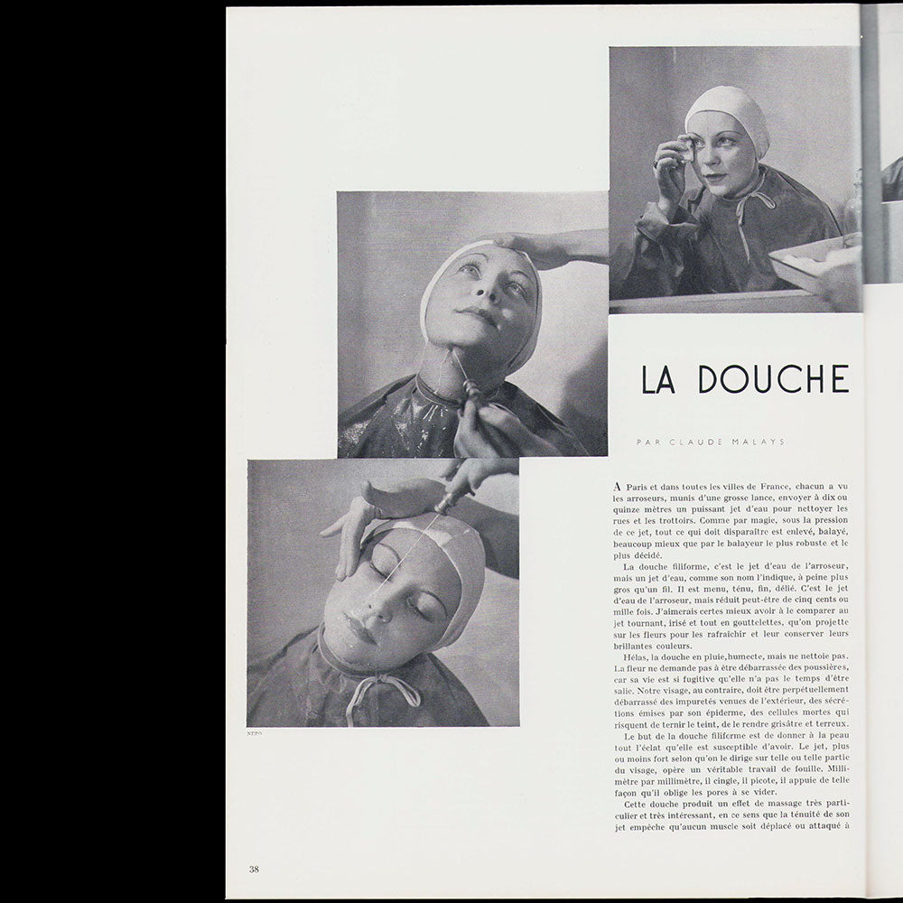 Votre Beauté, mars 1936, couverture de Dora Maar