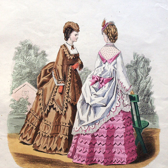 Worth & Bobergh - Le Journal Le Printemps, gravure 113 (circa 1867-1870)