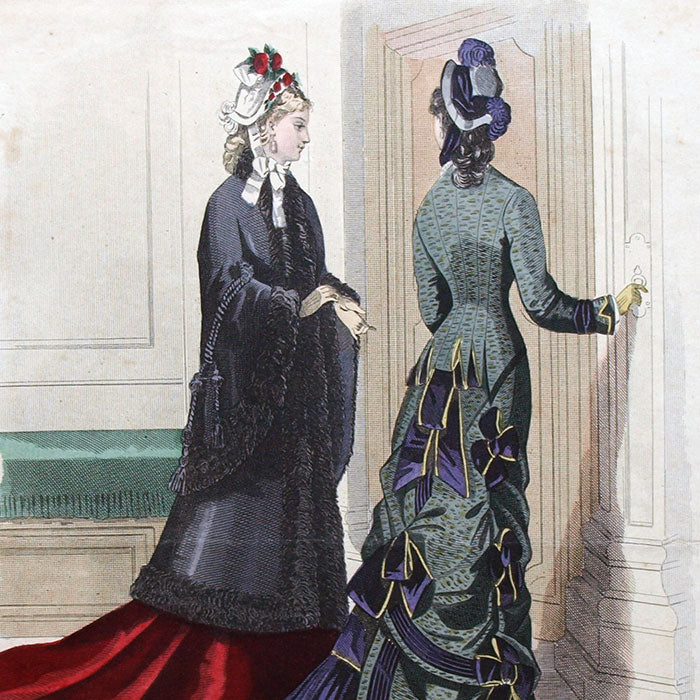 Worth - Le Journal Le Printemps, gravure 272bis (circa 1870s)