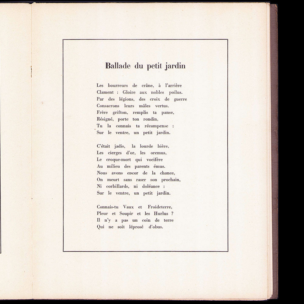 Amicus Amicis, avec envoi à Iribe (1928)