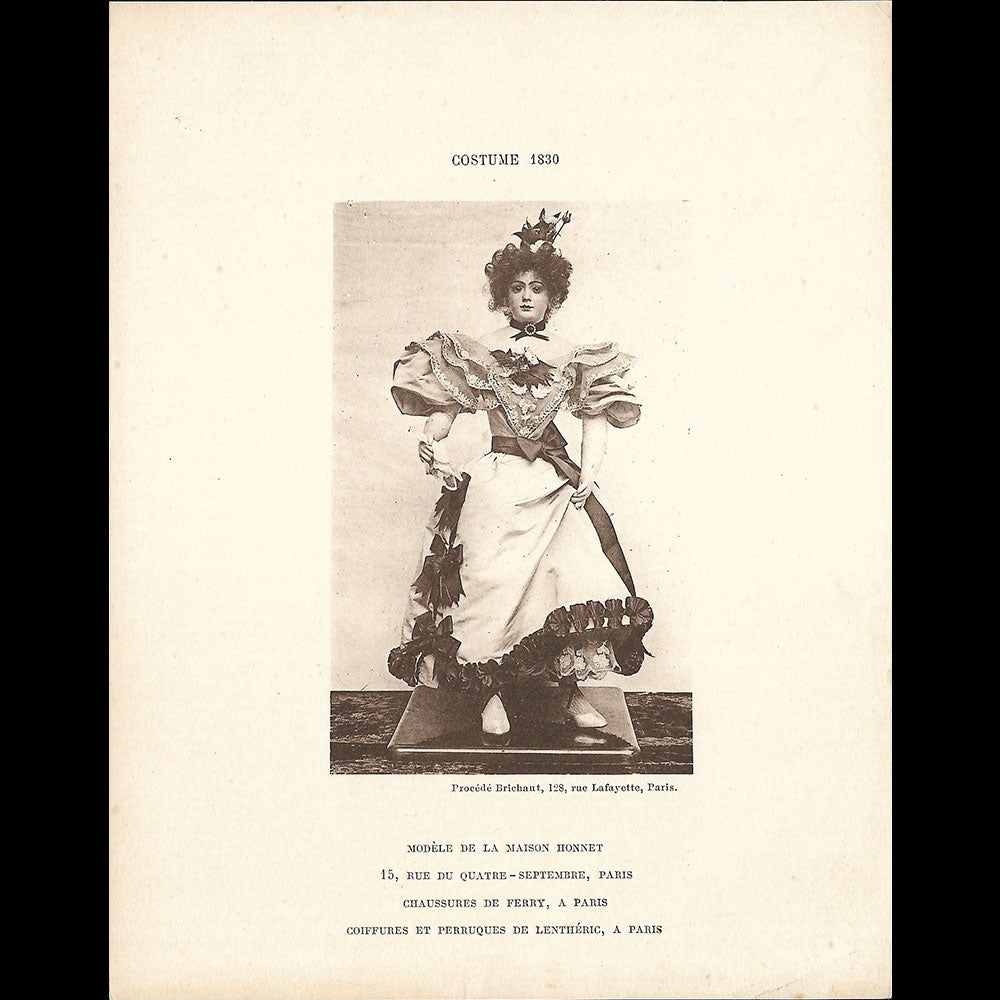Costumes anciens exécutés par les grands couturiers de Paris (1895)