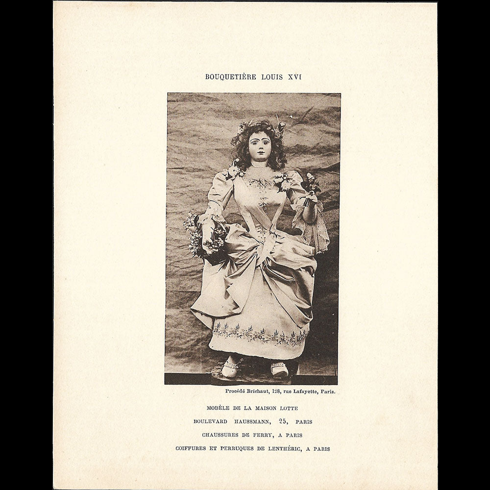 Costumes anciens exécutés par les grands couturiers de Paris (1895)