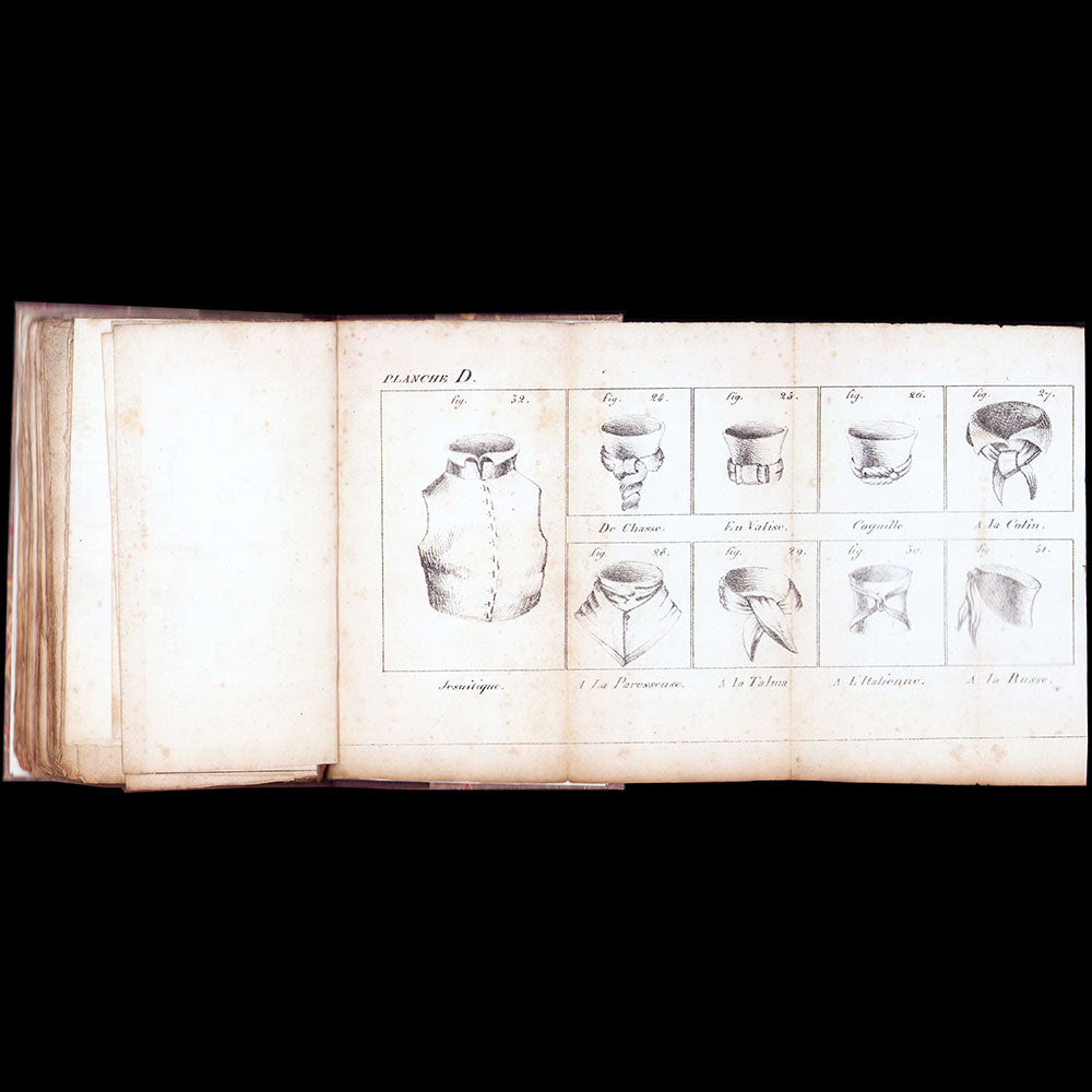 L'art de mettre sa cravate, précédé de l'histoire complète de la cravate (1827)