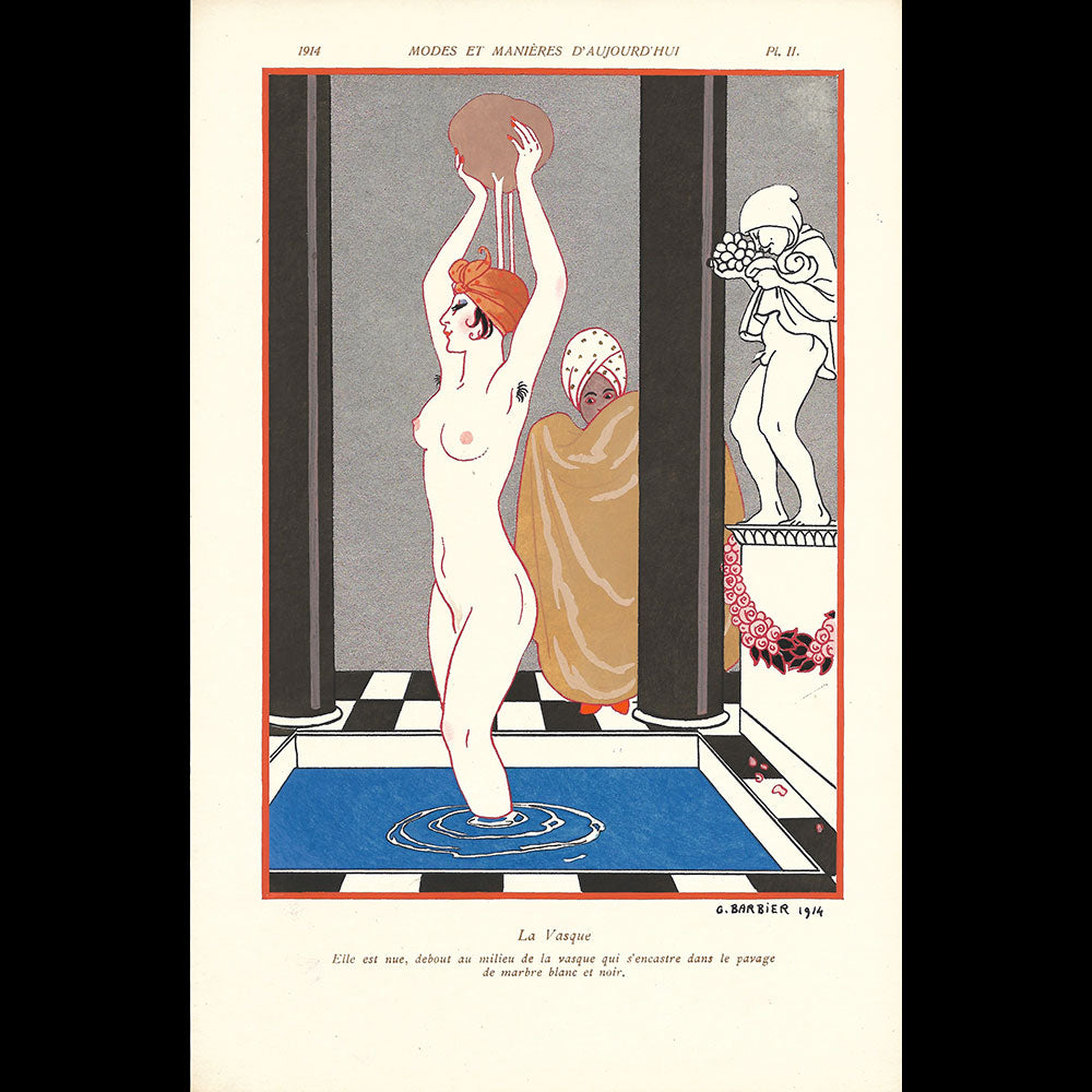 Modes et Manières d'aujourd'hui, par George Barbier (1914)