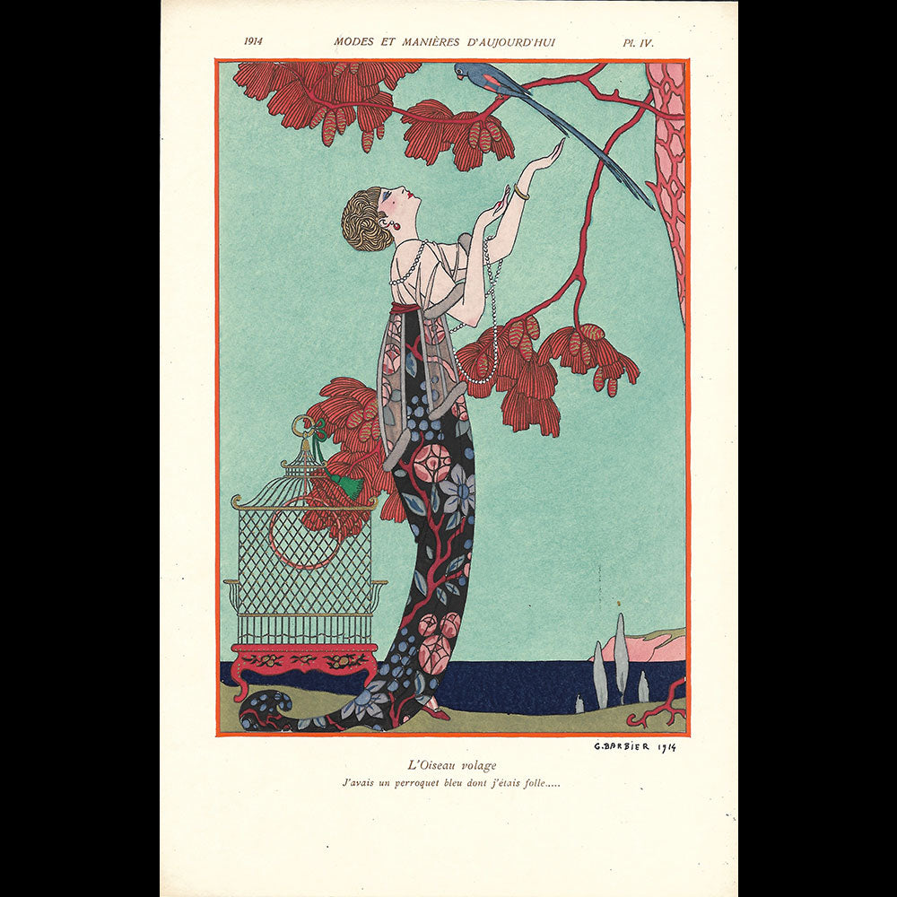 Modes et Manières d'aujourd'hui, par George Barbier (1914)