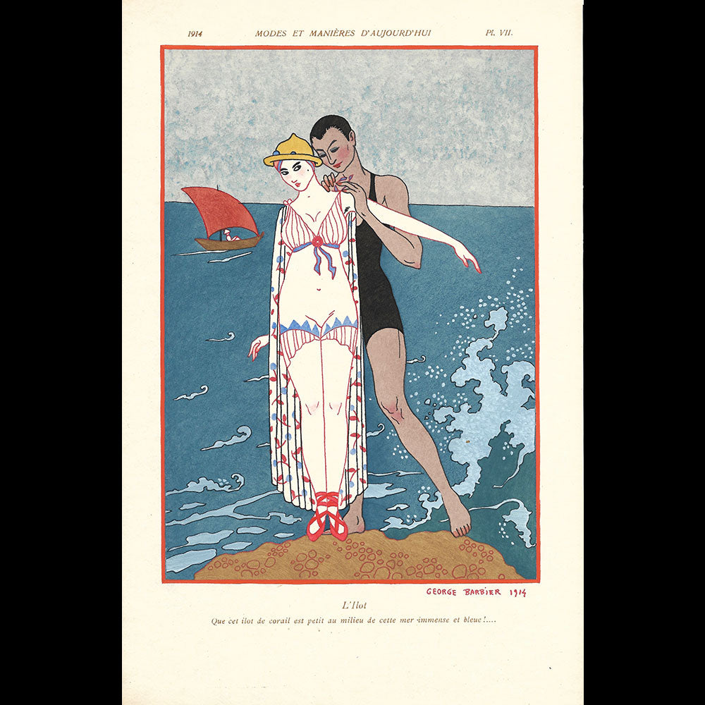 Modes et Manières d'aujourd'hui, par George Barbier (1914)