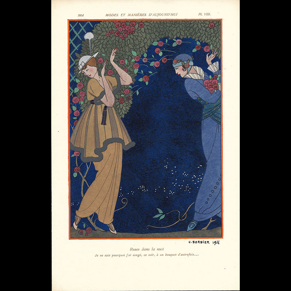 Modes et Manières d'aujourd'hui, par George Barbier (1914)