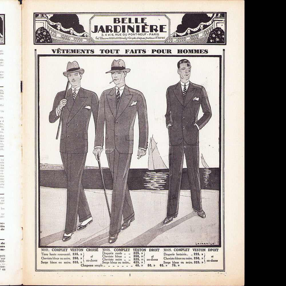 Belle Jardinière - Catalogue de l'été 1929