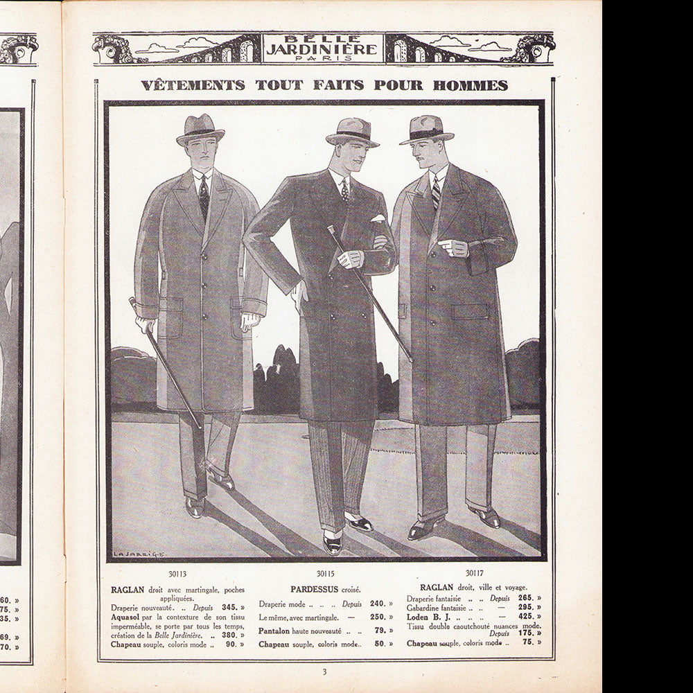 Belle Jardinière - Catalogue de l'été 1929