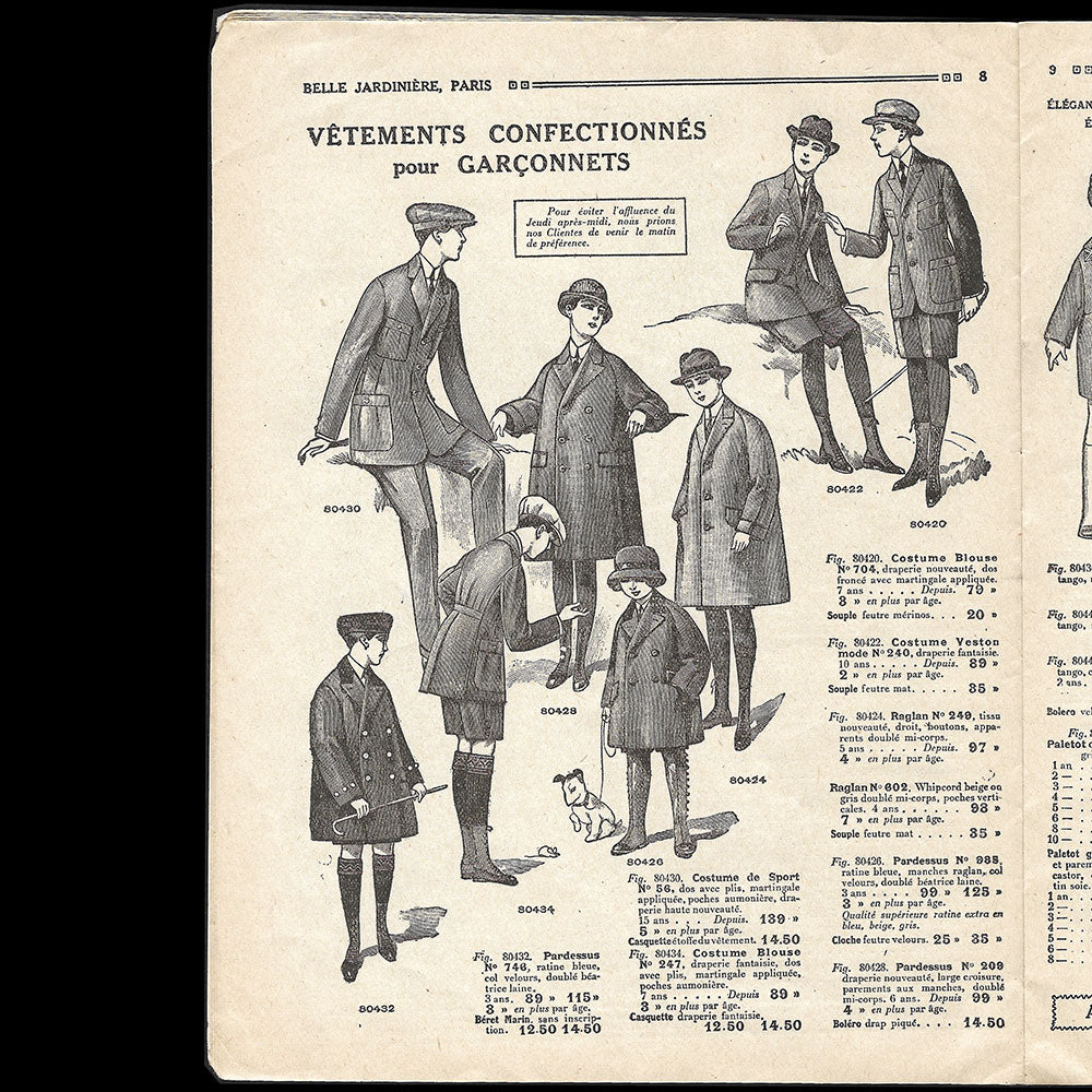 Belle Jardinière - Catalogue de l'automne-hiver 1923-1924