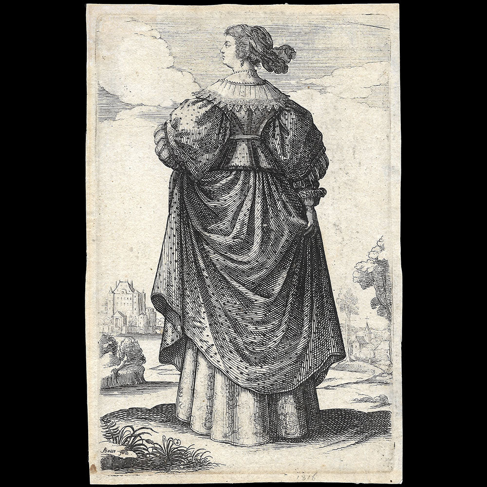 Abraham Bosse - La Noblesse Française à l'Eglise et le Jardin de la Noblesse - Réunion des 31 planches des 2 suites (circa 1629)