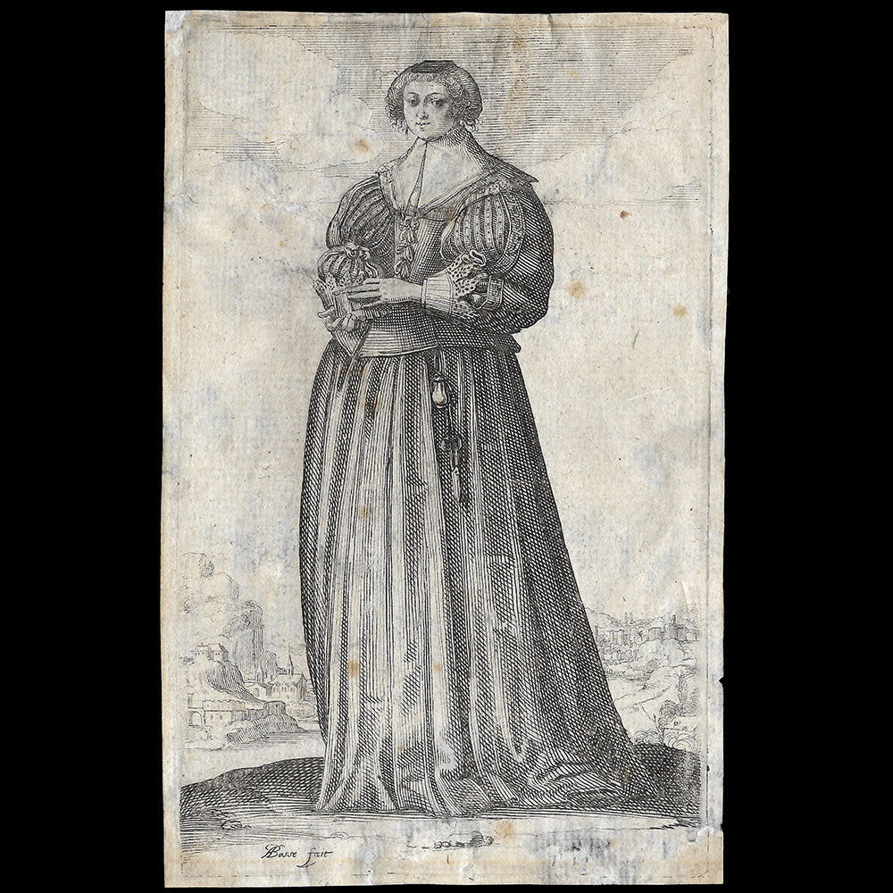 Abraham Bosse - La Noblesse Française à l'Eglise et le Jardin de la Noblesse - Réunion des 31 planches des 2 suites (circa 1629)
