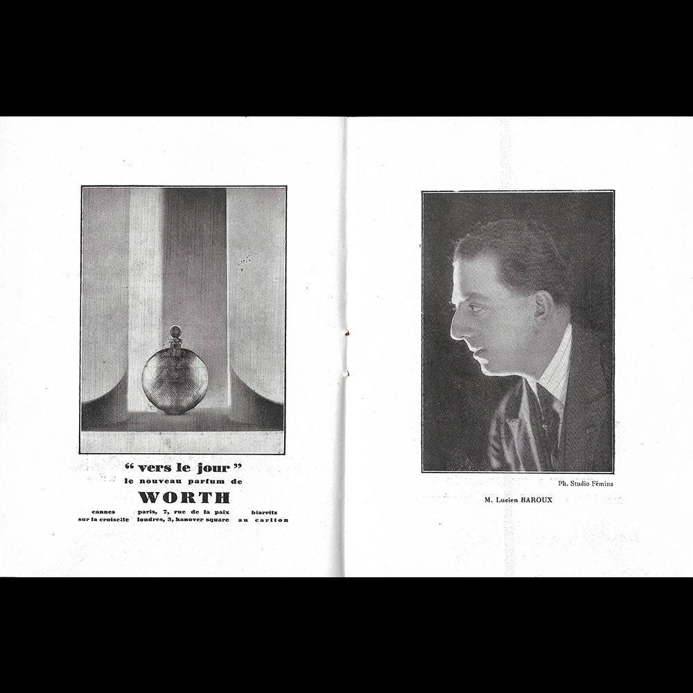 Mercenary Mary - Programme de théâtre, couverture de Pierre Brissaud (1926-1927)