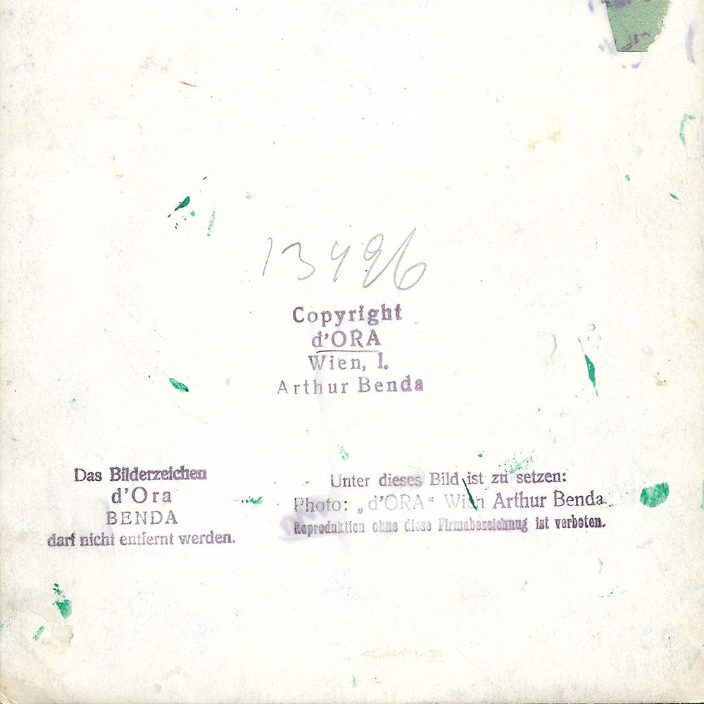 D'Ora Benda - Portrait d'Elégante (1930s)