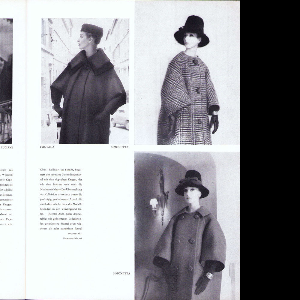 Elegante Welt, n°9, September 1960, couverture de Jon Abbot