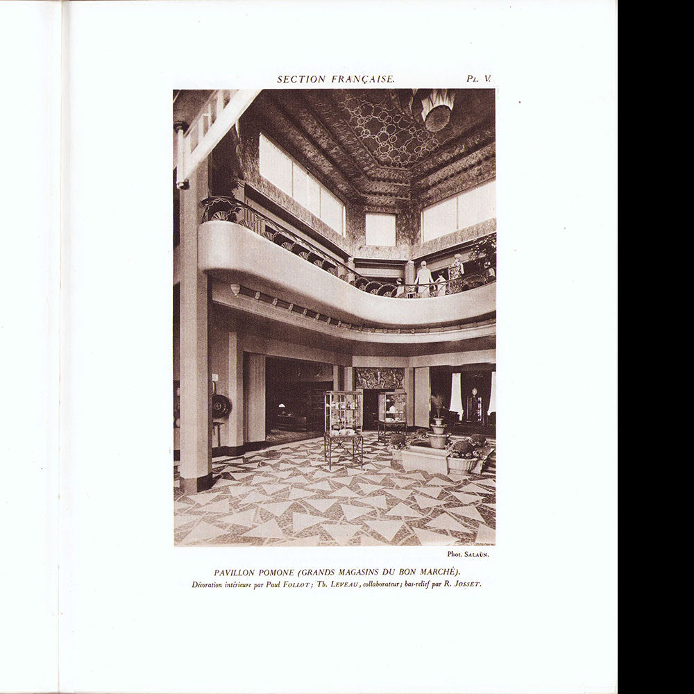 Exposition des Arts Décoratifs Paris 1925 - Rapport général, Architecture