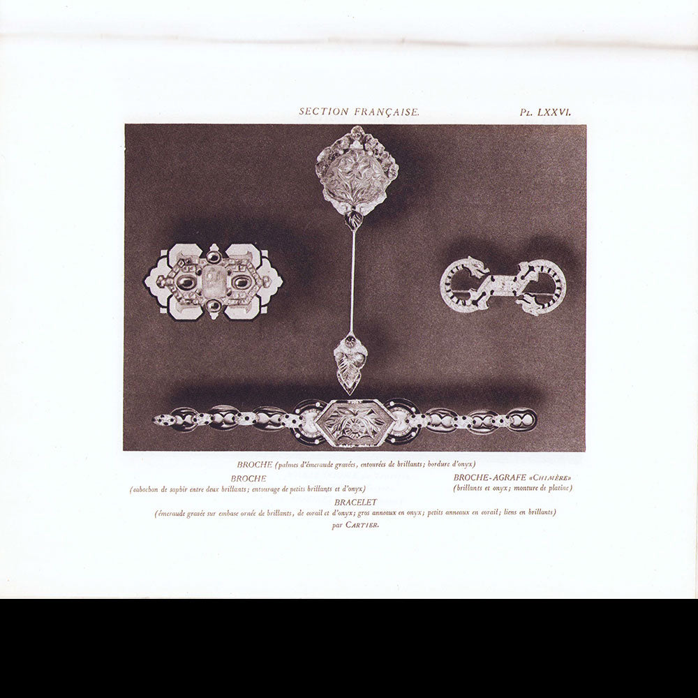 Exposition des Arts Décoratifs Paris 1925 - Rapport général classe 20 à 24, Parure