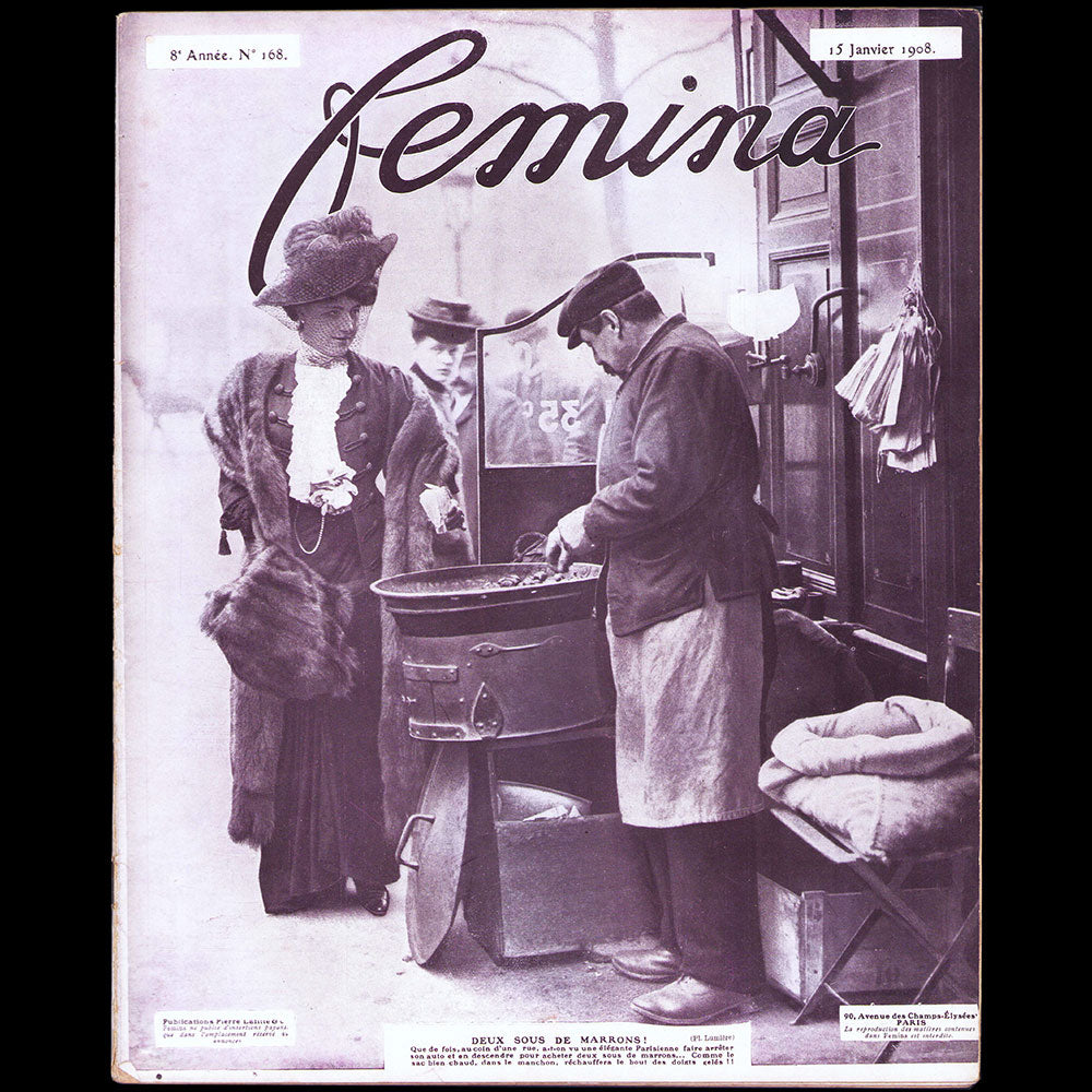 Fémina - Réunion des 24 numéros de l'année 1908 (janvier à décembre 1908)