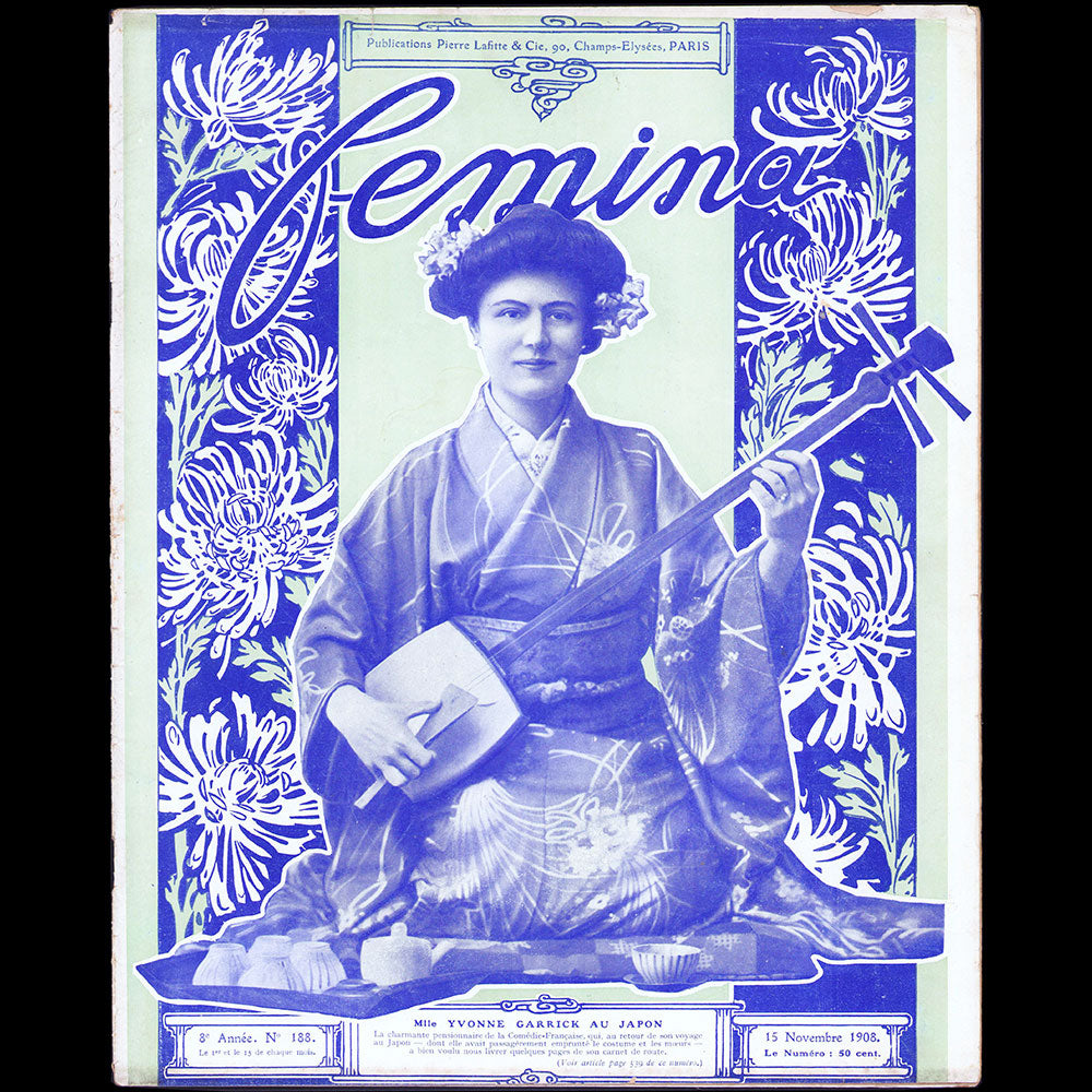 Fémina - Réunion des 24 numéros de l'année 1908 (janvier à décembre 1908)