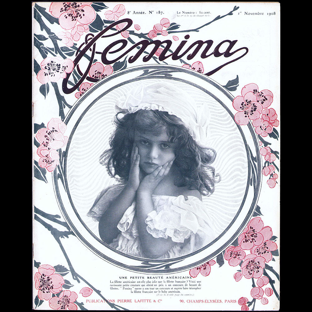 Fémina - Réunion des 24 numéros de l'année 1908 (janvier à décembre 1908)