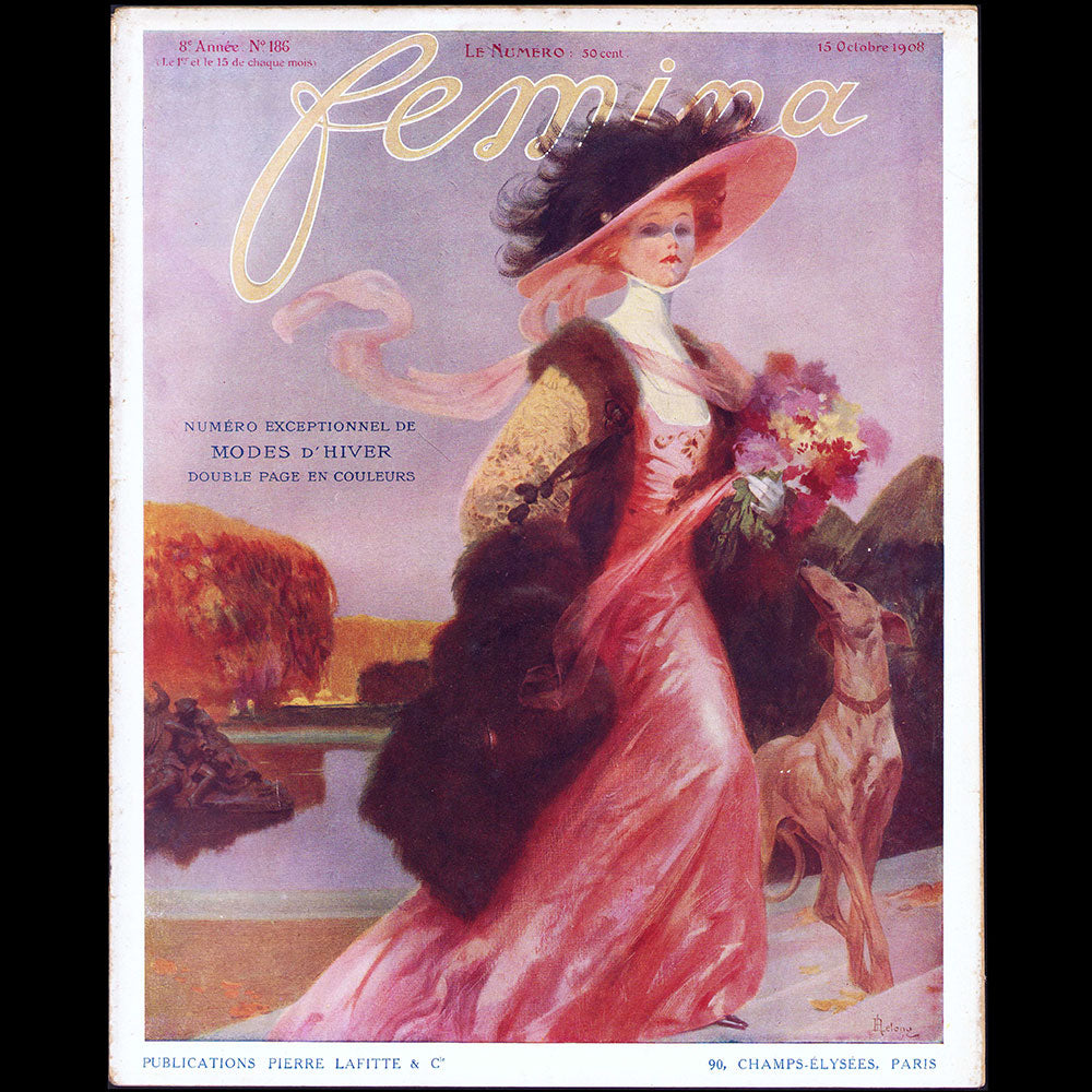 Fémina - Réunion des 24 numéros de l'année 1908 (janvier à décembre 1908)
