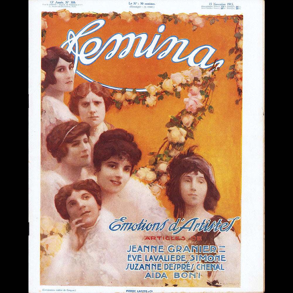 Fémina (15 novembre 1913), couverture de Gorguet