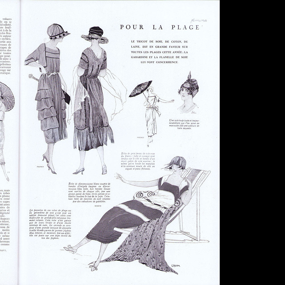 Fémina (août 1919), couverture de René Lelong