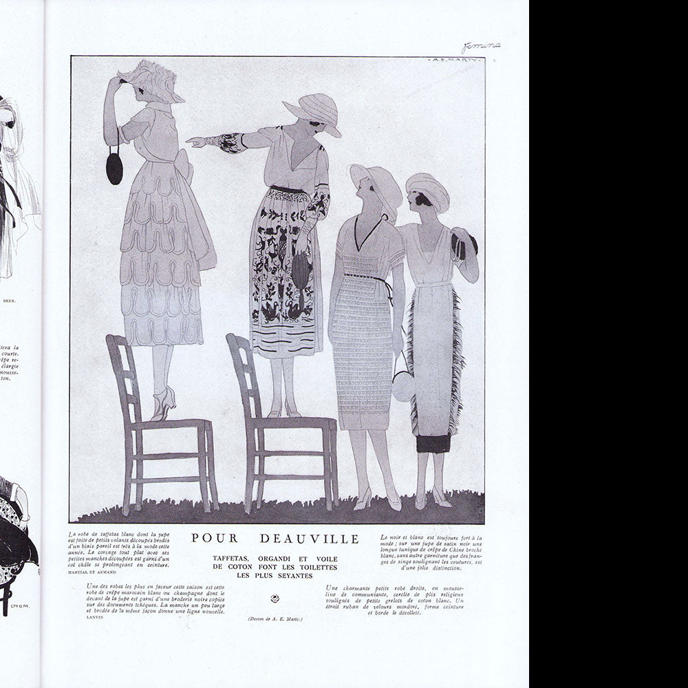 Fémina (août 1919), couverture de René Lelong