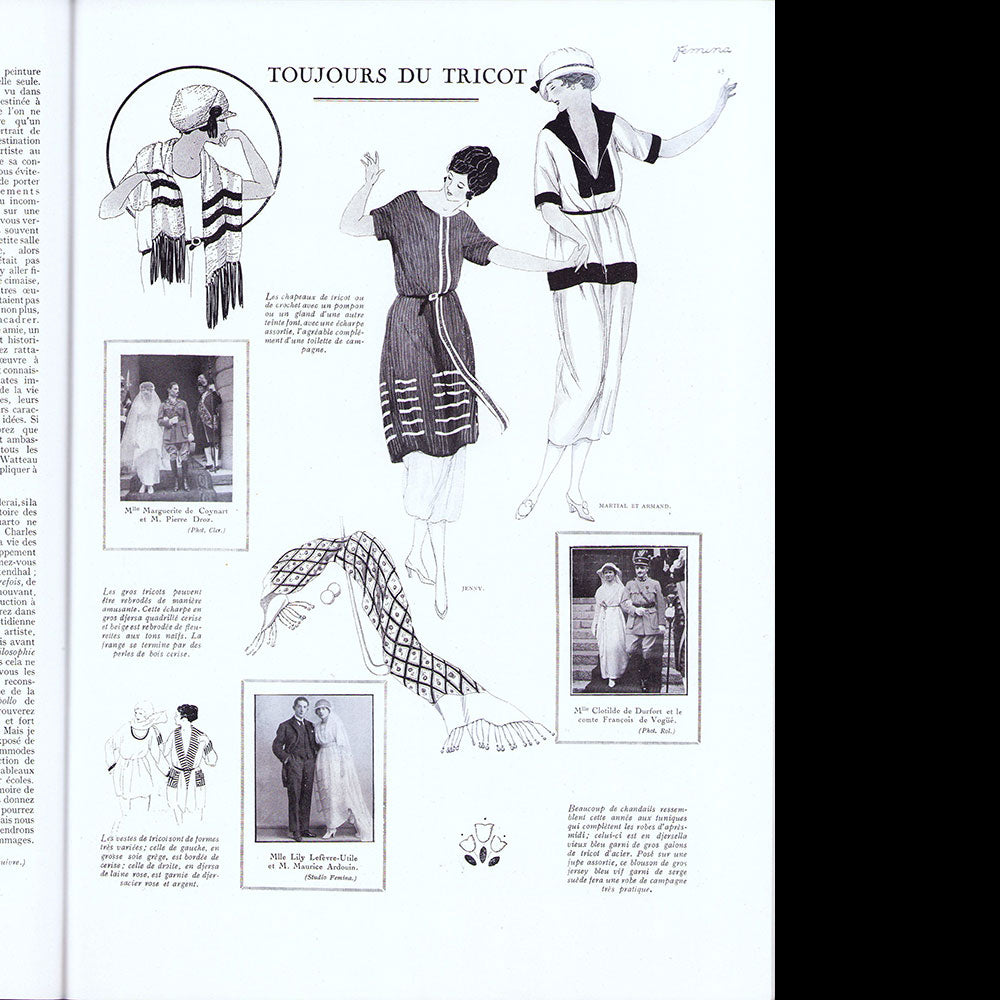 Fémina (août 1919), couverture de René Lelong