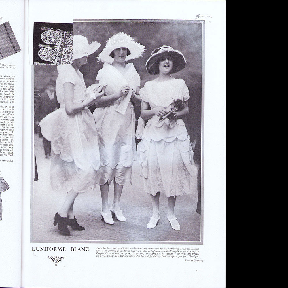 Fémina (août 1919), couverture de René Lelong